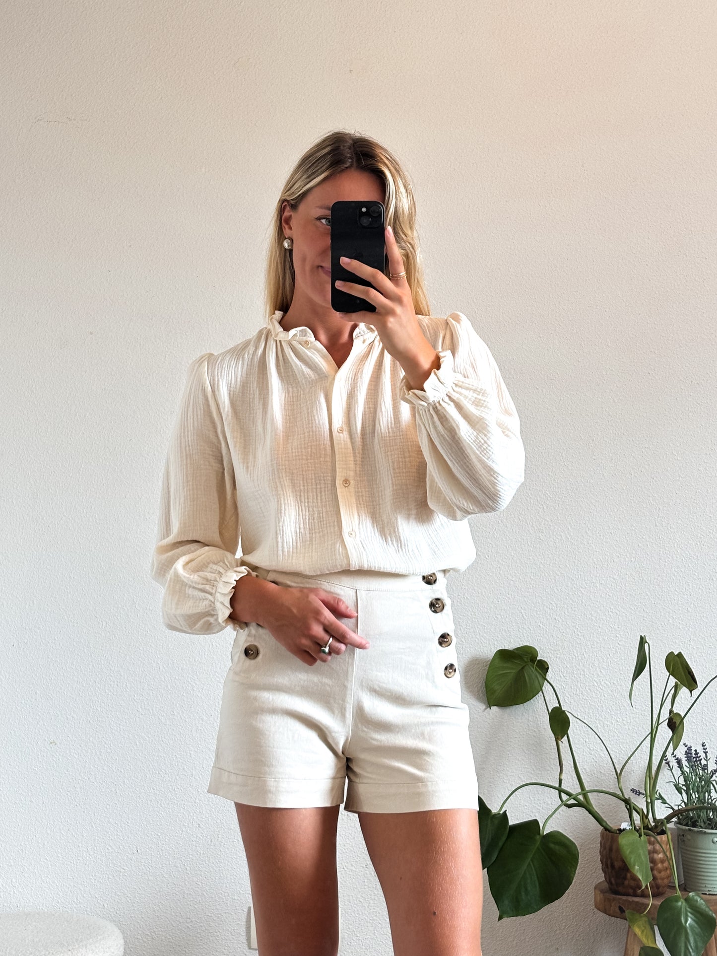 BLOUSE LOUISE - IVOIRE