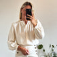 BLOUSE LOUISE - IVOIRE