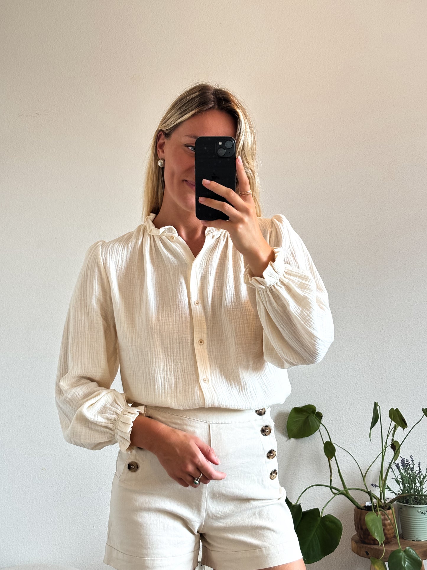 BLOUSE LOUISE - IVOIRE