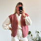 GILET MARIE - ROSE