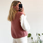 GILET MARIE - ROSE