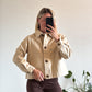 VESTE EN JEAN ÉDOUARD - BEIGE
