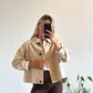 VESTE EN JEAN ÉDOUARD - BEIGE