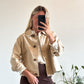 VESTE EN JEAN ÉDOUARD - BEIGE