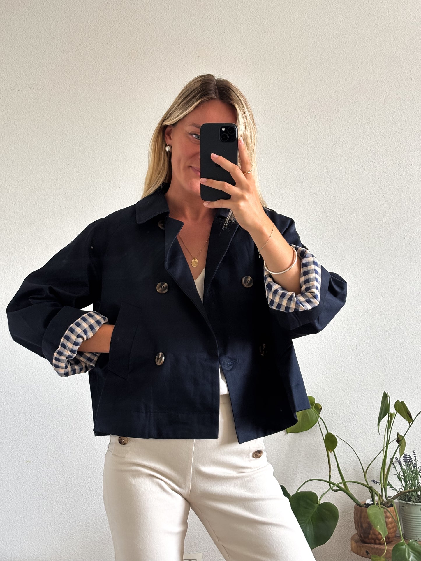 TRENCH TAO - BLEU MARINE