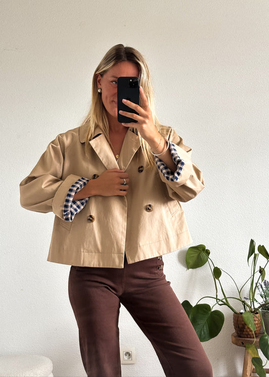 TRENCH TAO - BEIGE