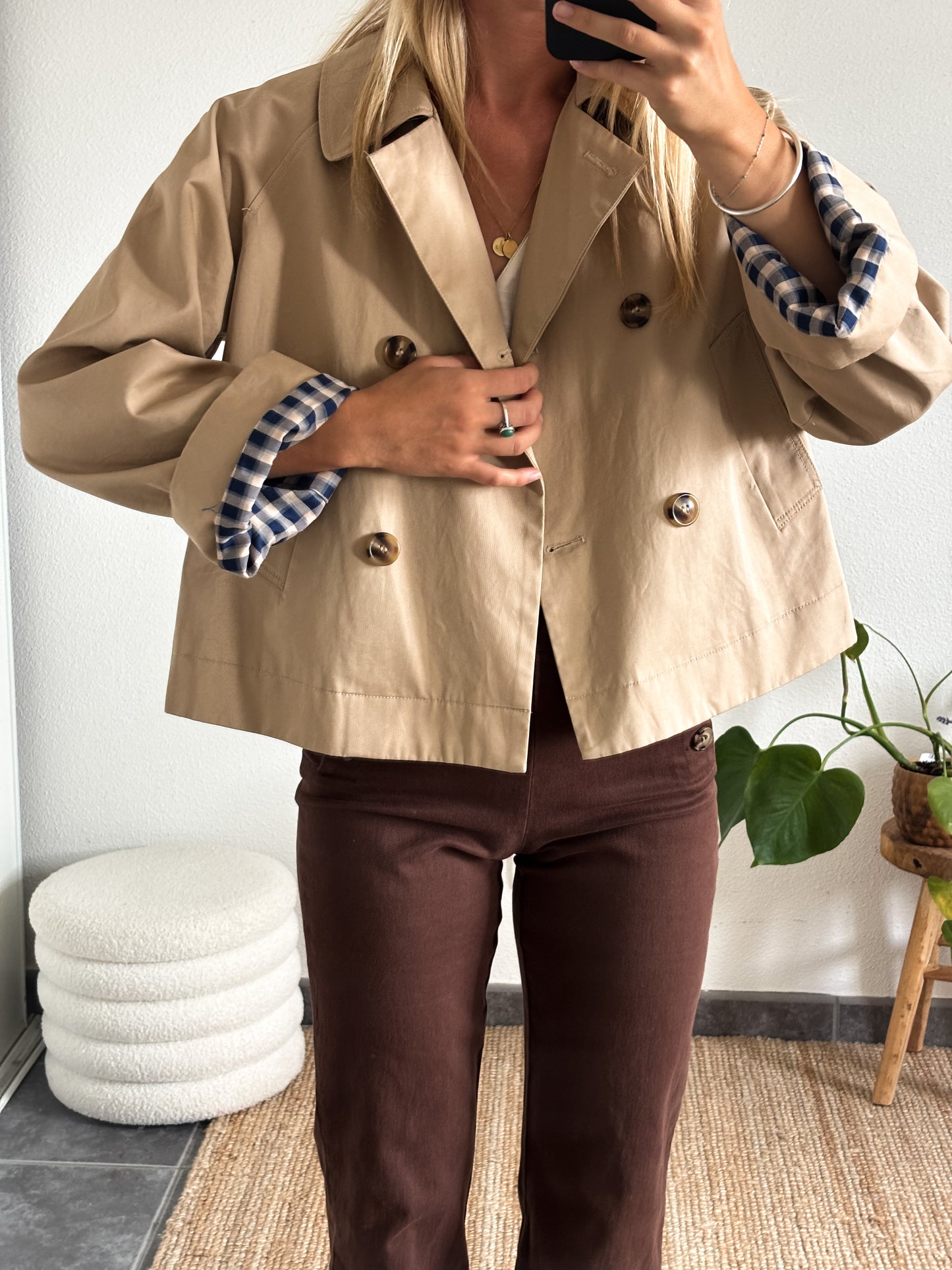 TRENCH TAO - BEIGE