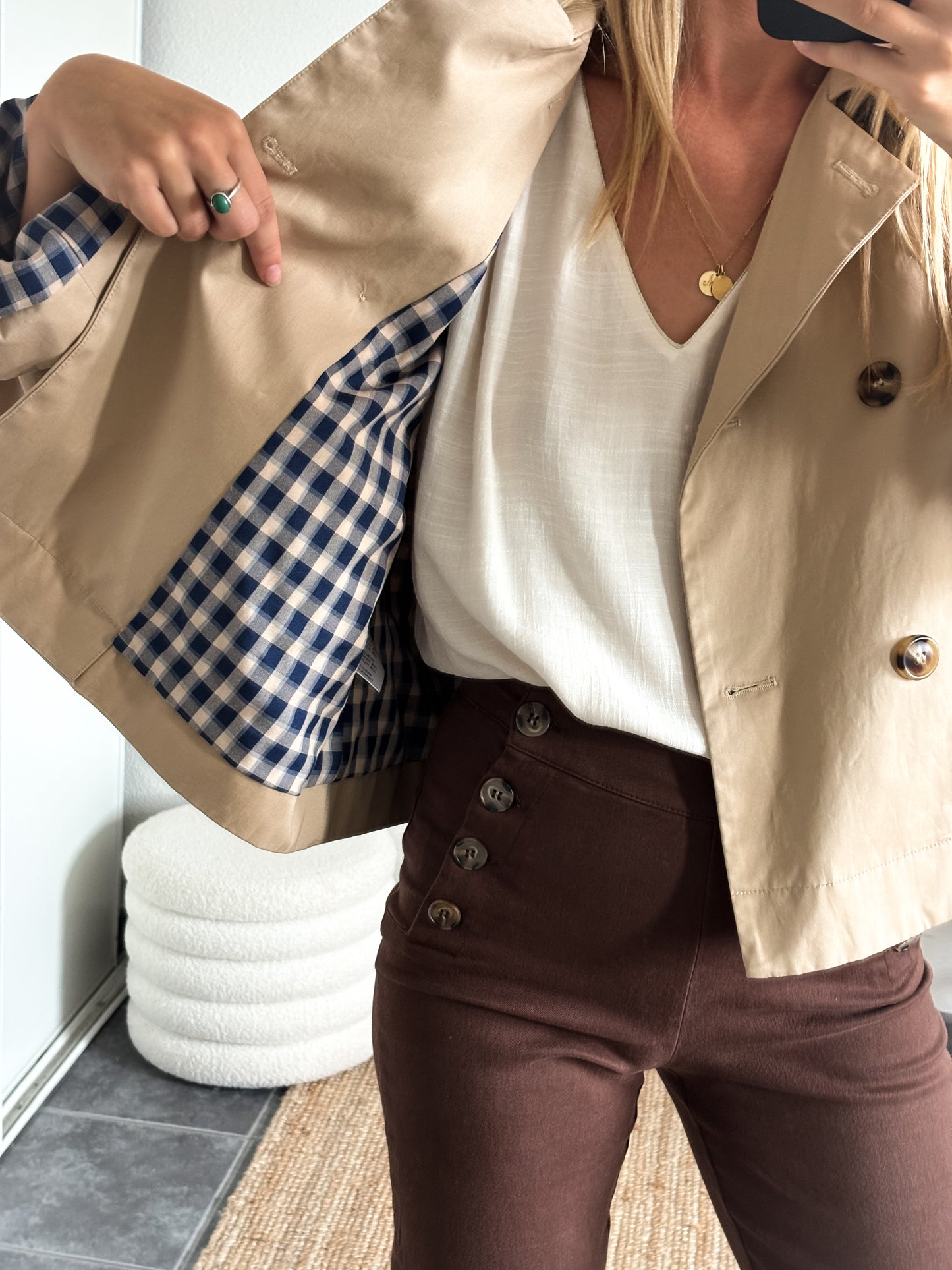 TRENCH TAO - BEIGE