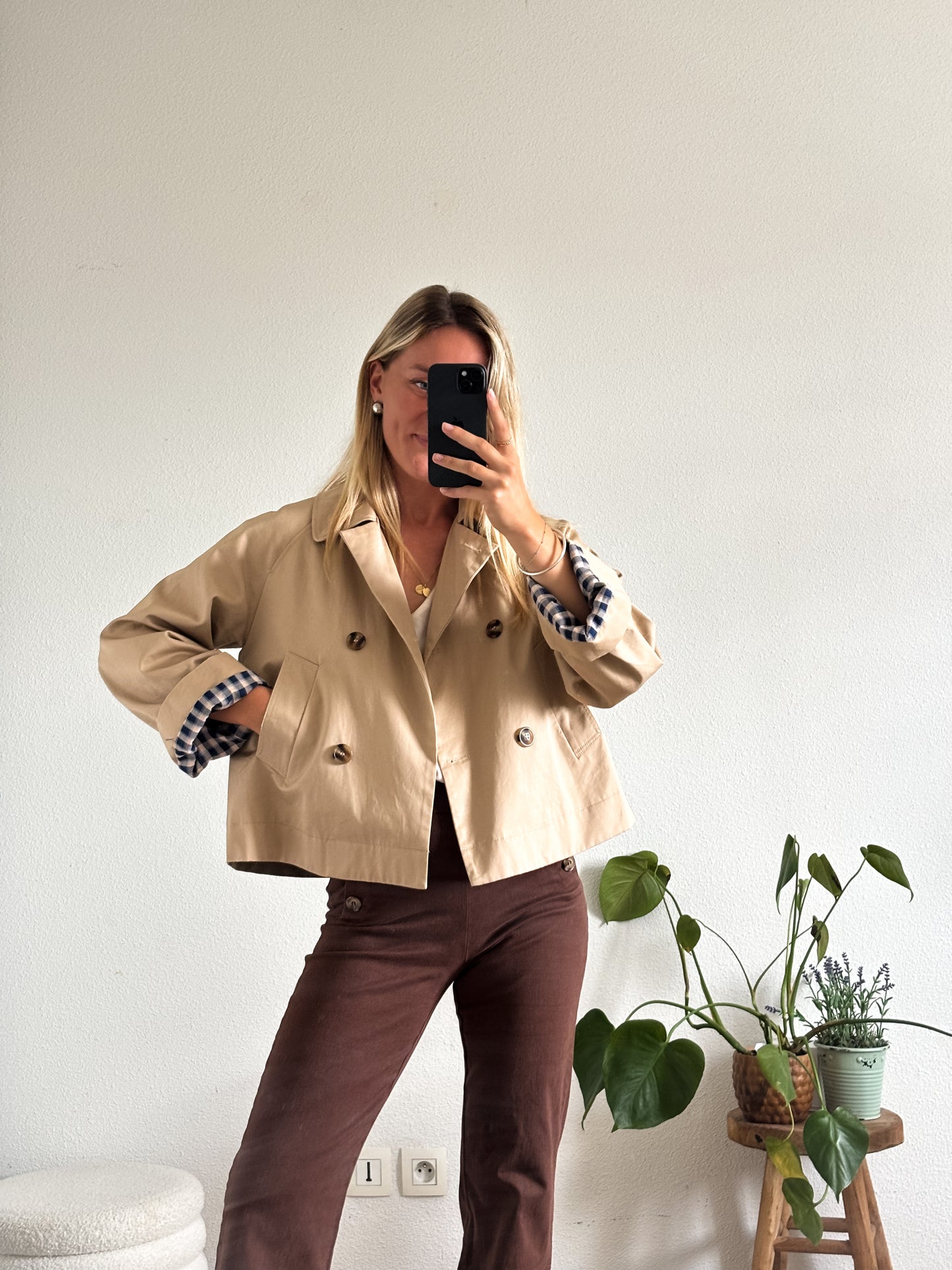 TRENCH TAO - BEIGE