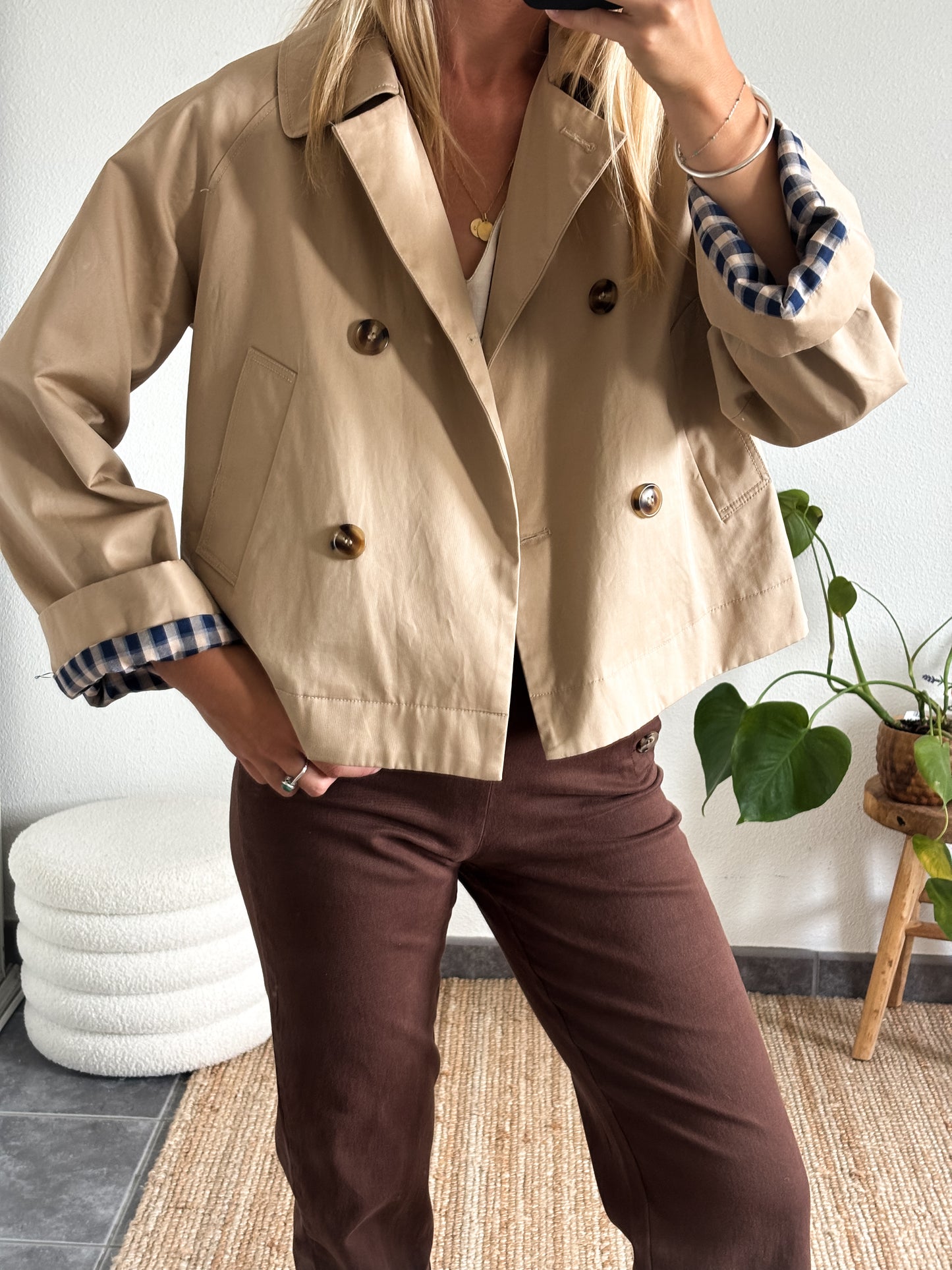 TRENCH TAO - BEIGE