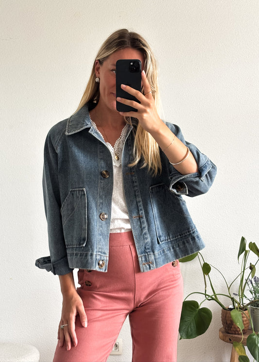VESTE EN JEAN ÉDOUARD