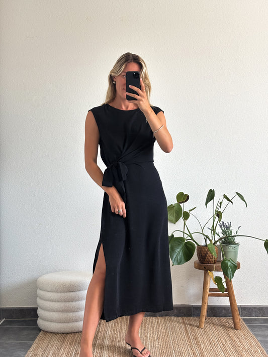 ROBE AGATHE - NOIR