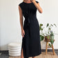 ROBE AGATHE - NOIR