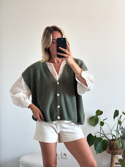 GILET EVA - KAKI