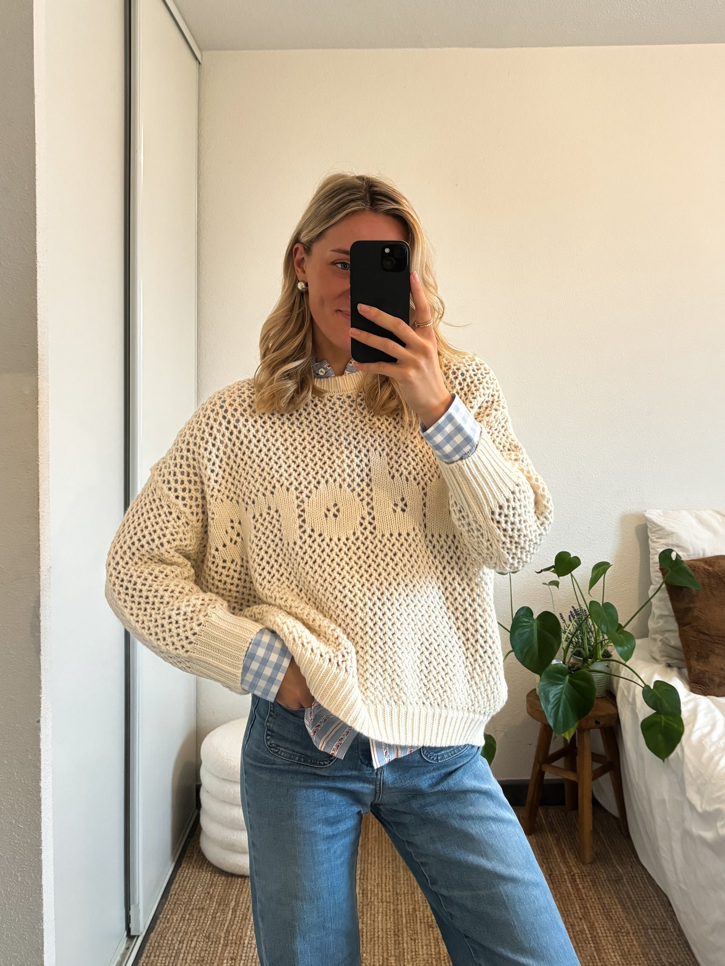 PULL MANON - ÉCRU
