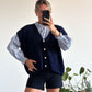 GILET EVA - BLEU MARINE