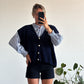 GILET EVA - BLEU MARINE