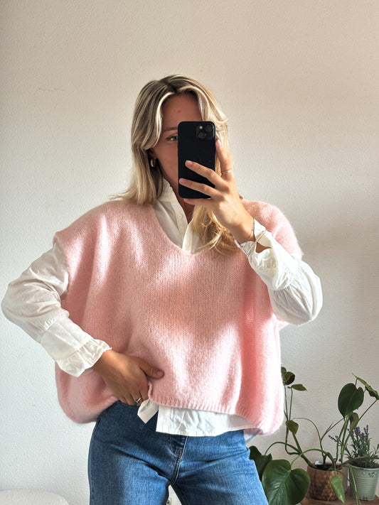 PULL LUCAS - ROSE PÂLE