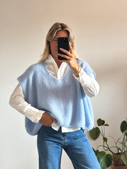PULL LUCAS - BLEU CIEL