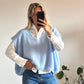 PULL LUCAS - BLEU CIEL