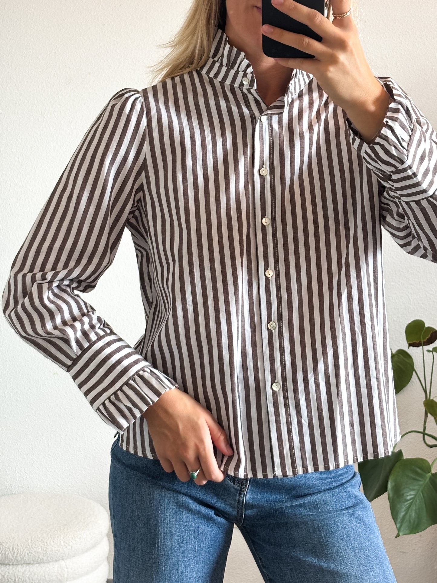 CHEMISE ELIOT - CHOCOLAT