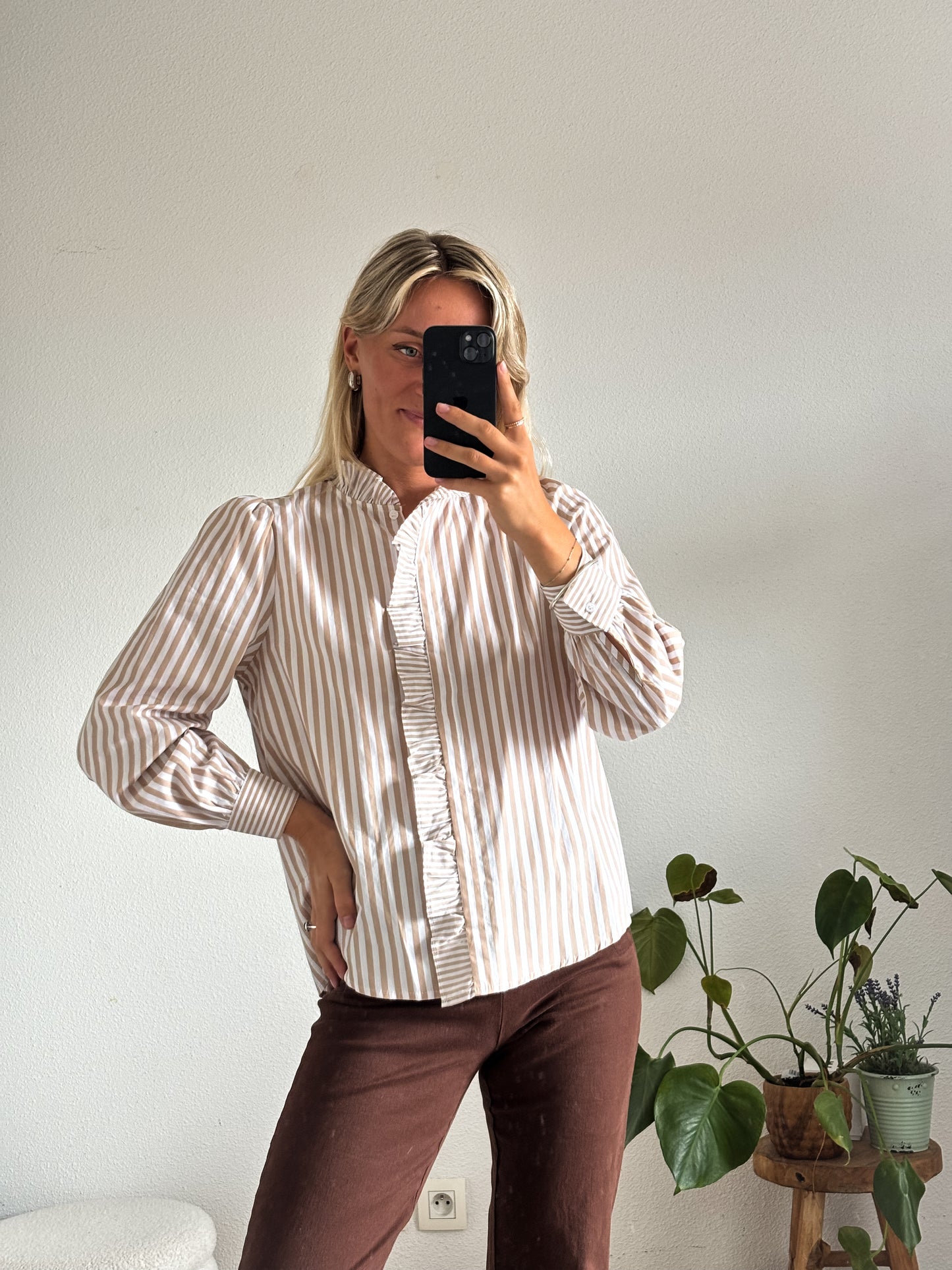 CHEMISE CÉLIA - BEIGE