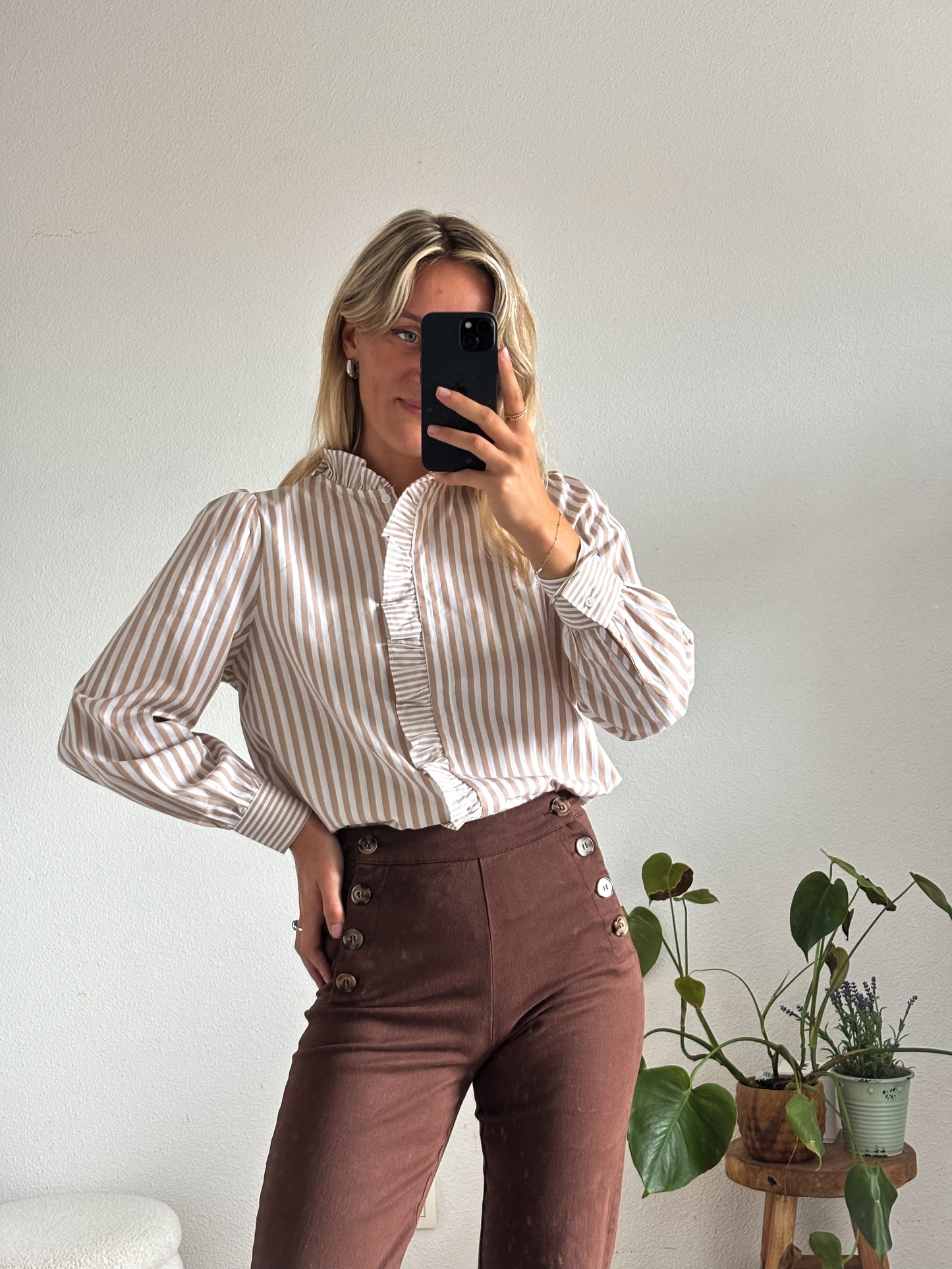 CHEMISE CÉLIA - BEIGE