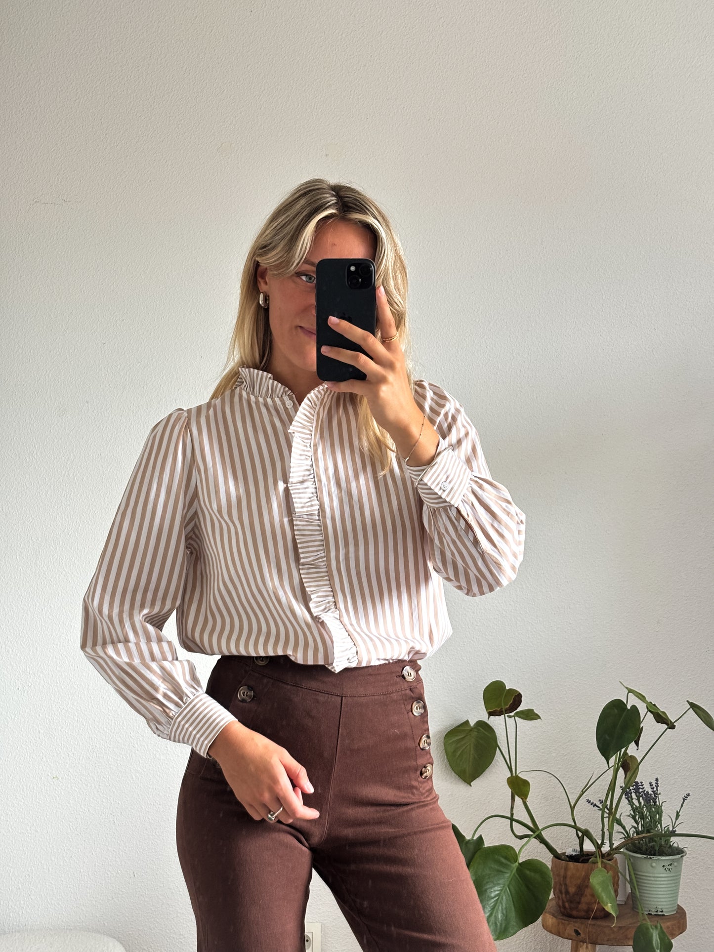 CHEMISE CÉLIA - BEIGE