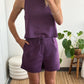 SHORT CHARLY - VIOLET