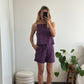 SHORT CHARLY - VIOLET