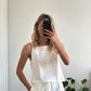 TOP ABIE - BLANC