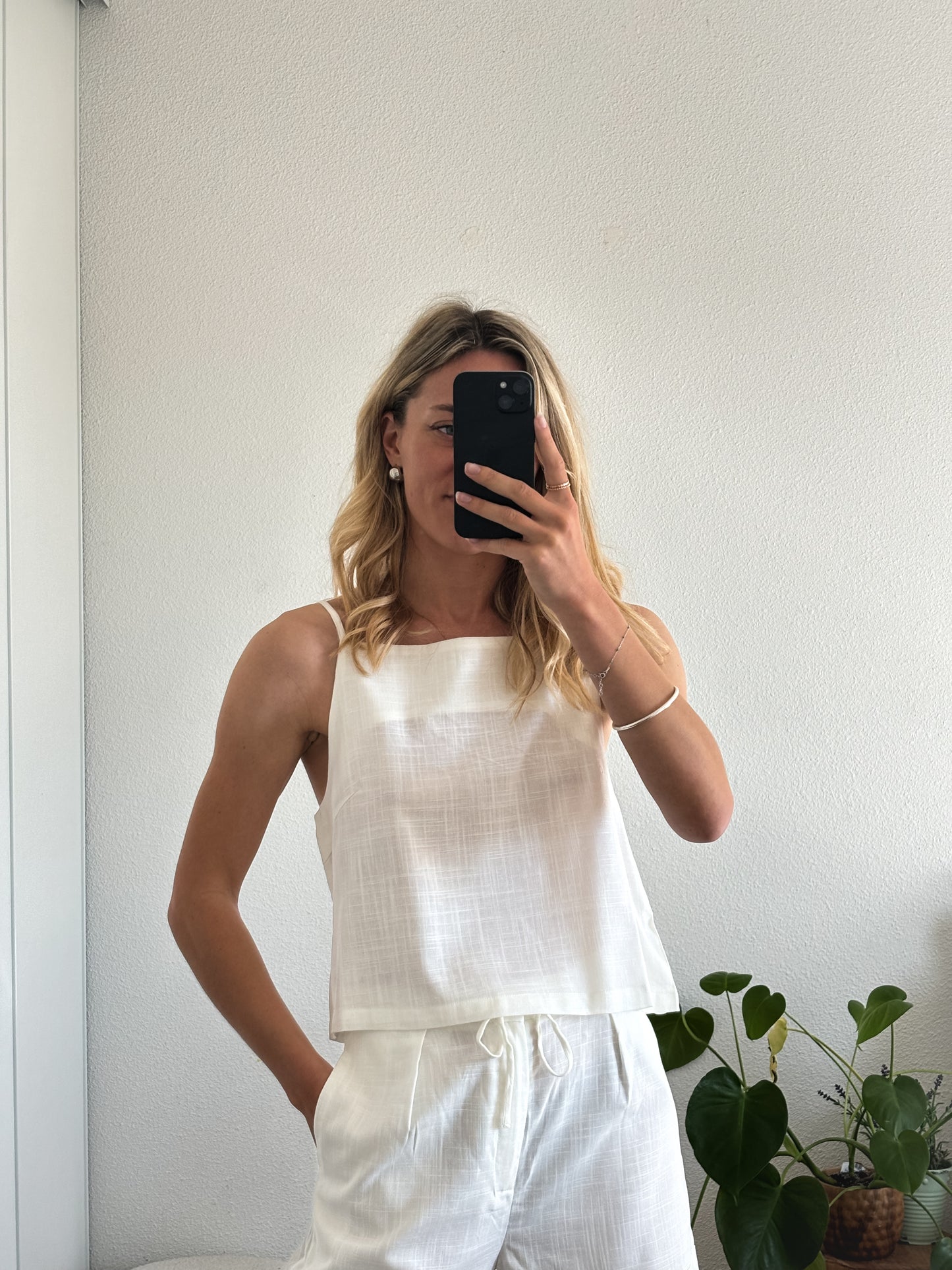 TOP ABIE - BLANC