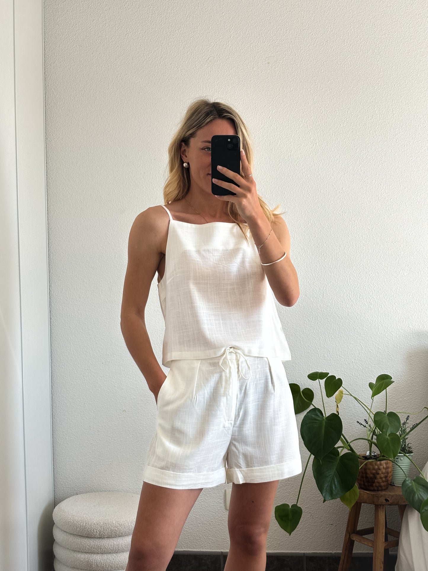 TOP ABIE - BLANC