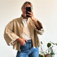 BOMBER TOM - BEIGE