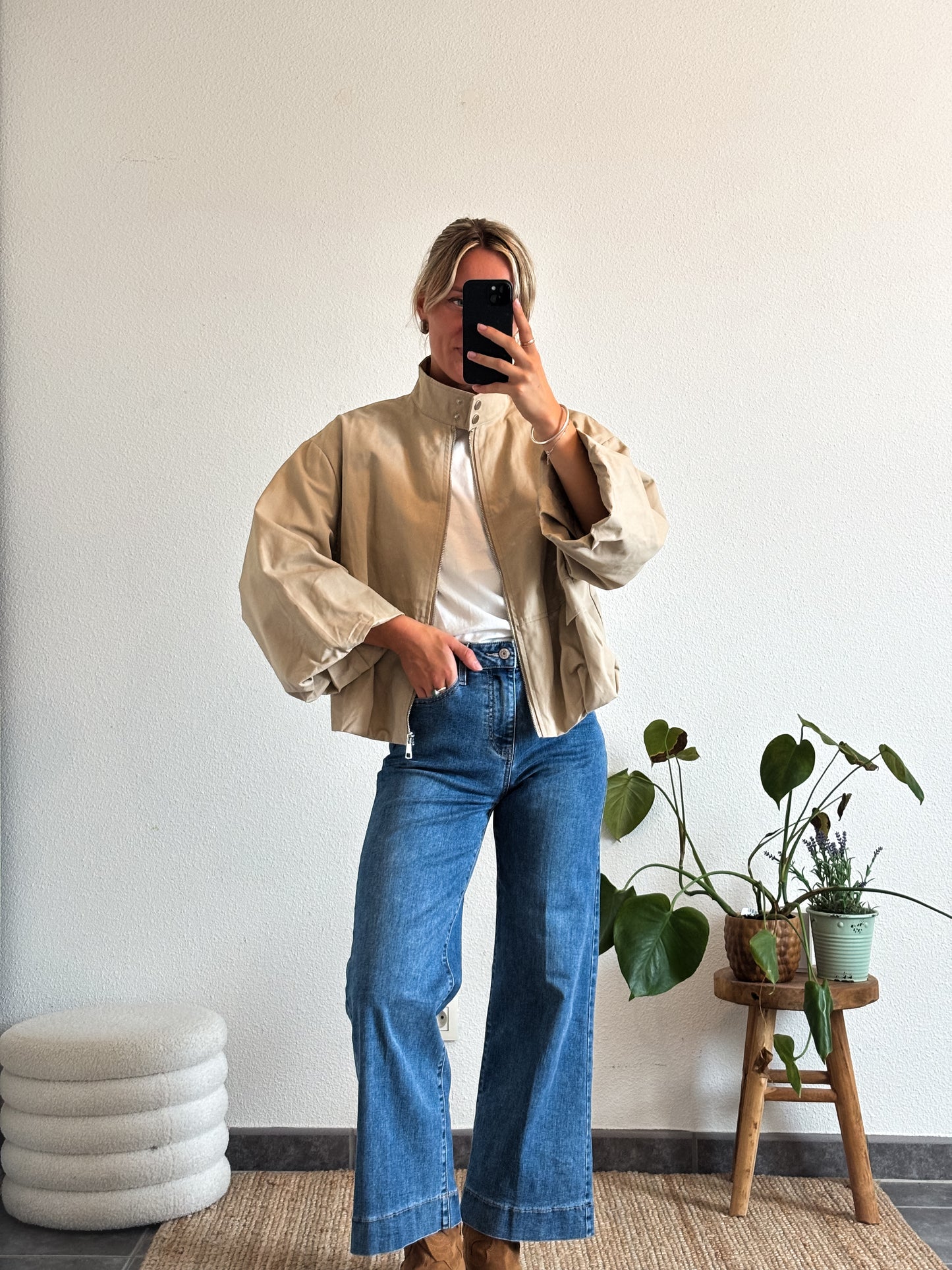 BOMBER TOM - BEIGE