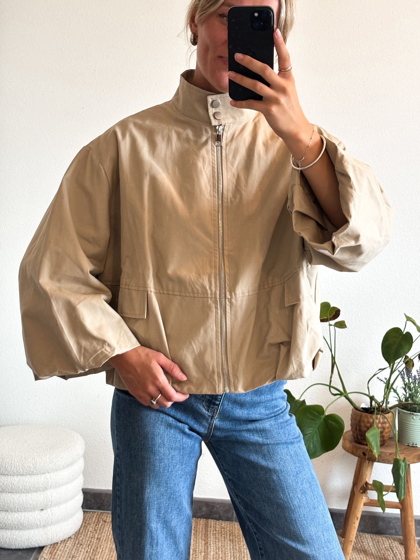 BOMBER TOM - BEIGE