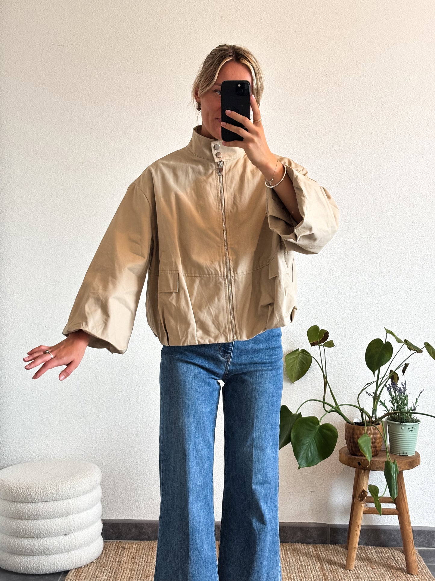 BOMBER TOM - BEIGE