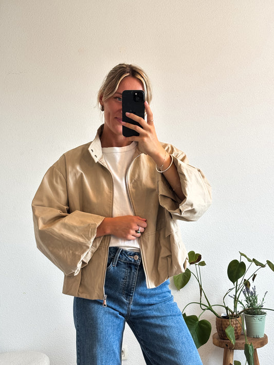 BOMBER TOM - BEIGE