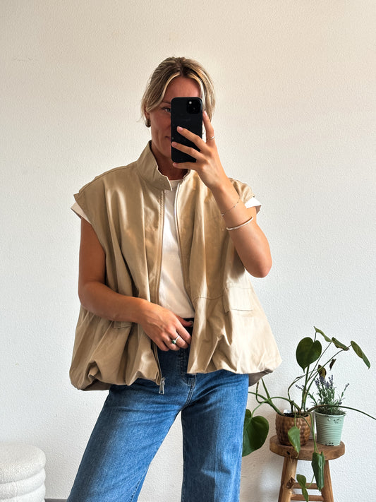 BOMBER WILL - BEIGE