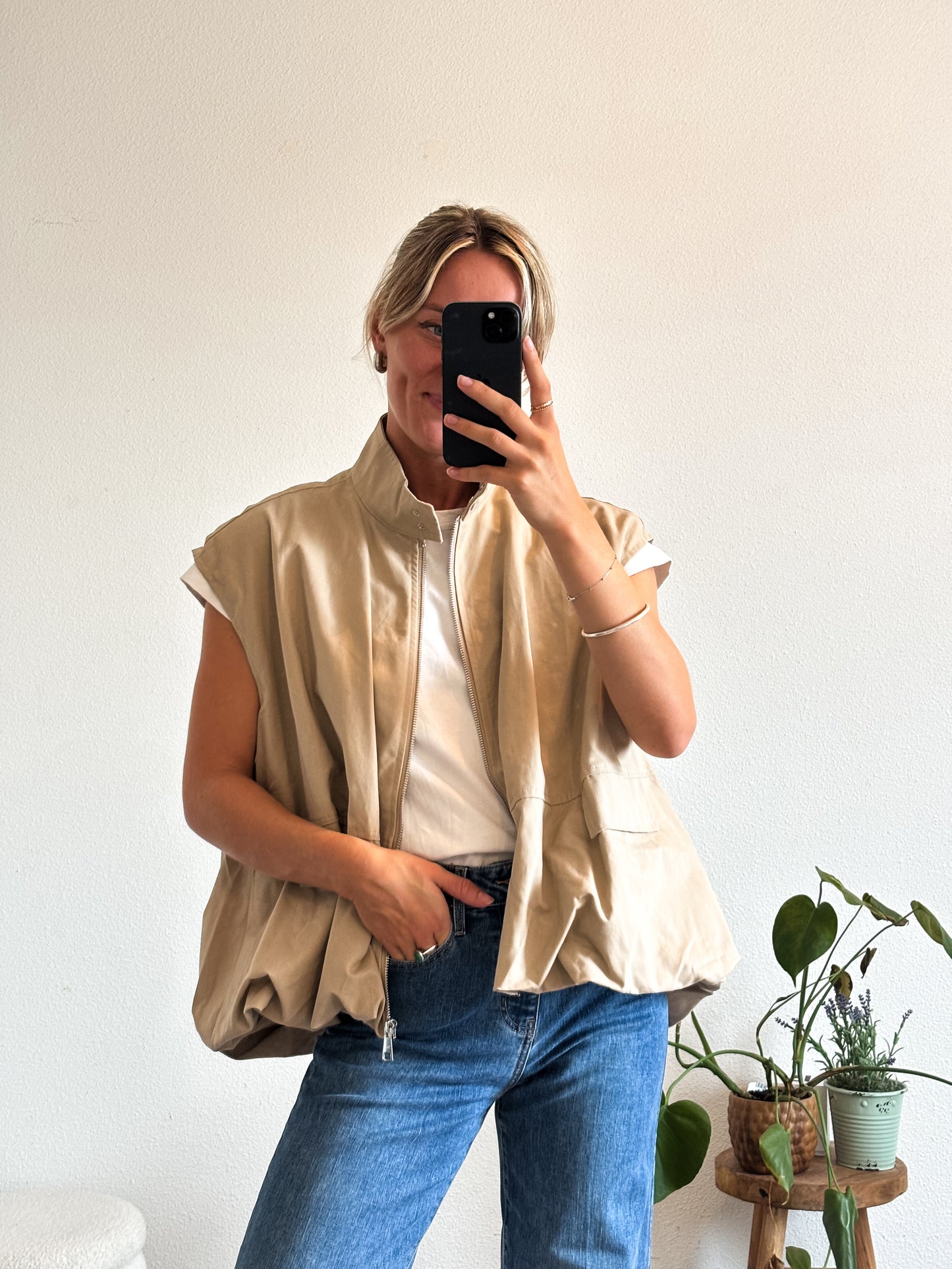 BOMBER WILL - BEIGE