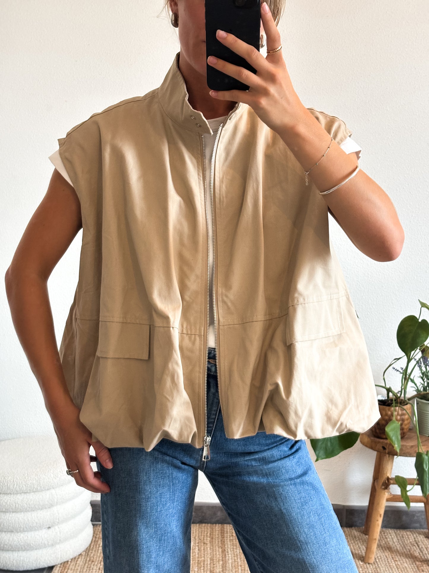 BOMBER WILL - BEIGE