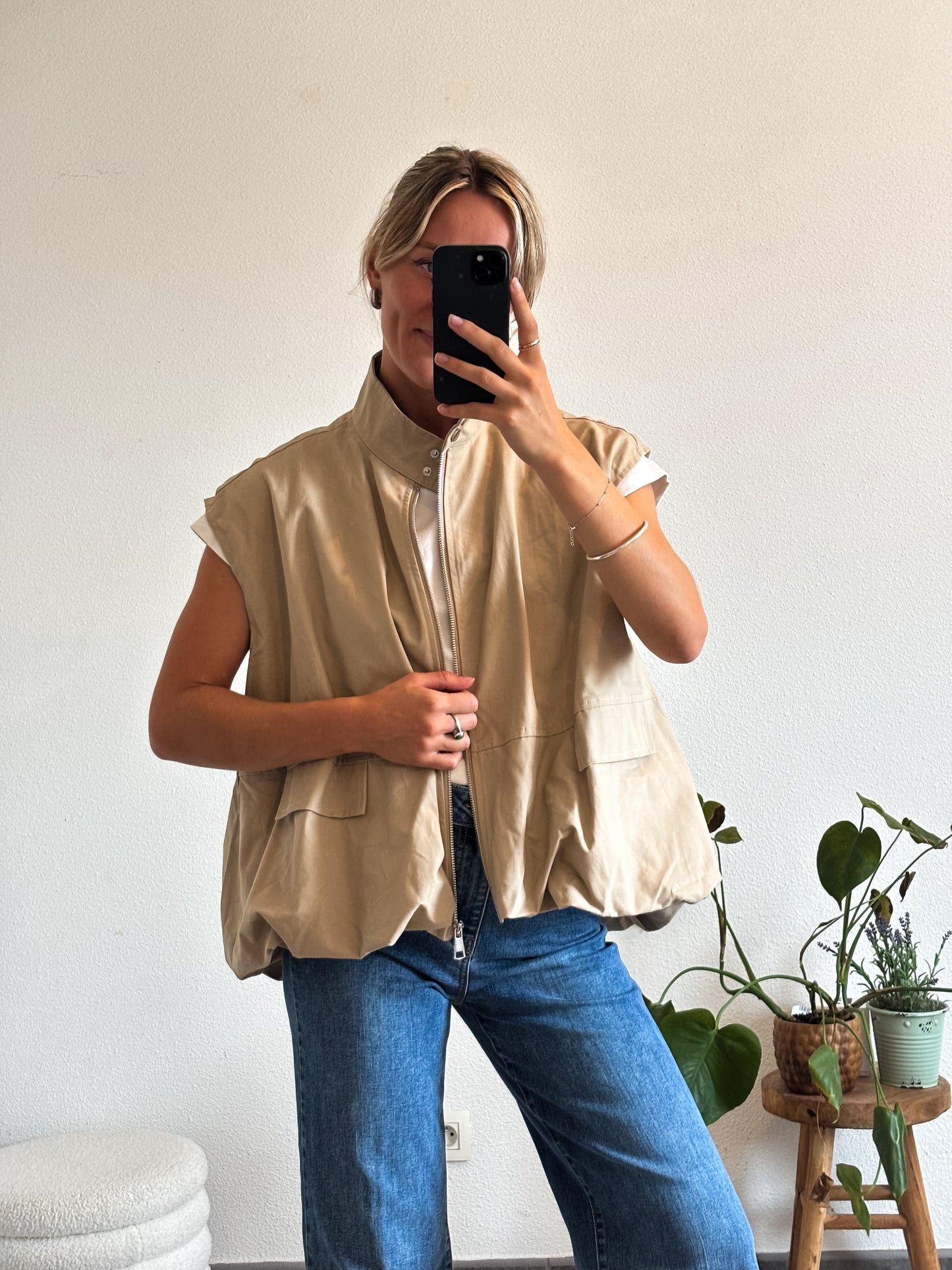 BOMBER WILL - BEIGE