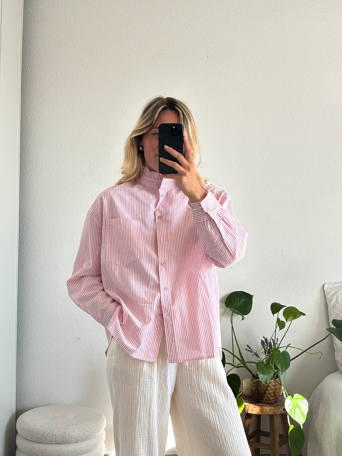 CHEMISE ROSE