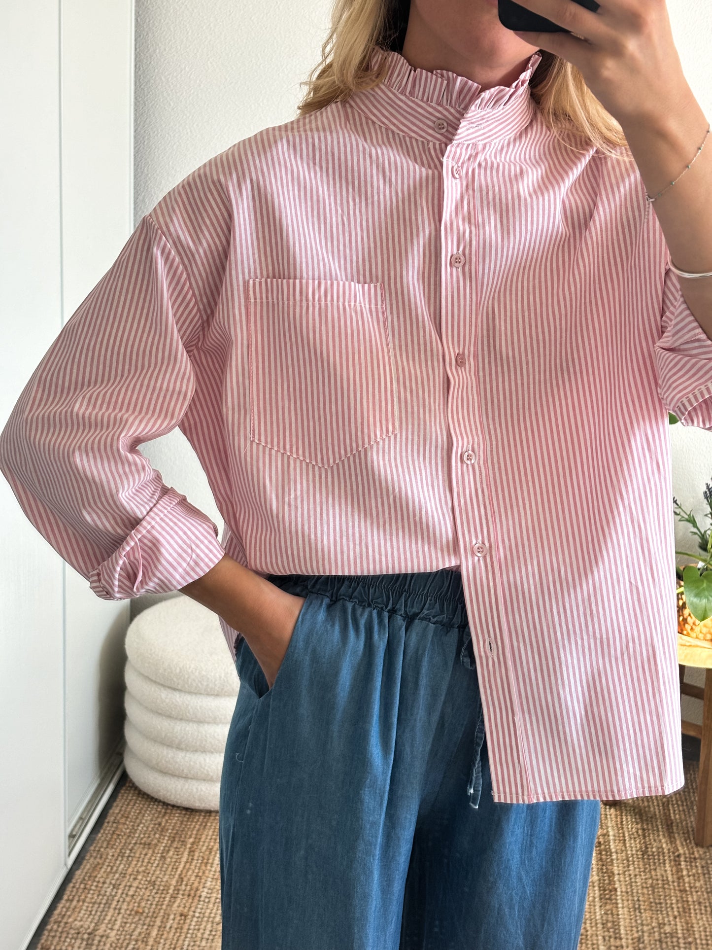 CHEMISE ROSE