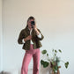VESTE EN JEAN ÉDOUARD - KAKI